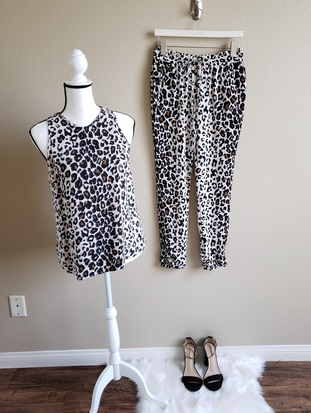 A.L.C. Silk Leopard Set